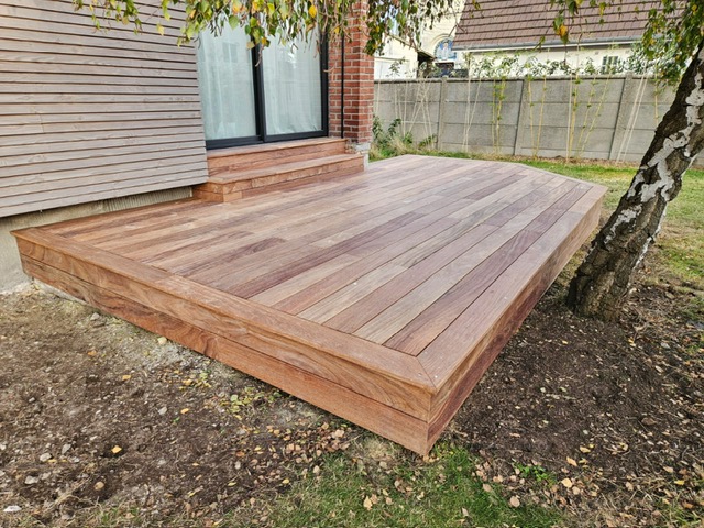 terrasse bois exotique