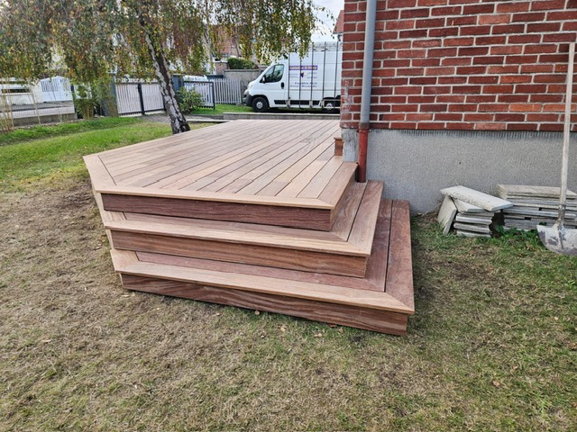 terrasse bois exotique