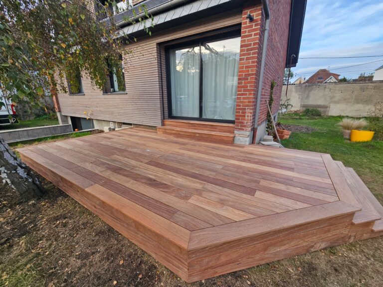 terrasse bois exotique