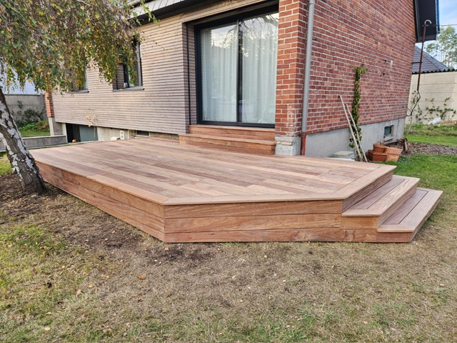 terrasse bois exotique