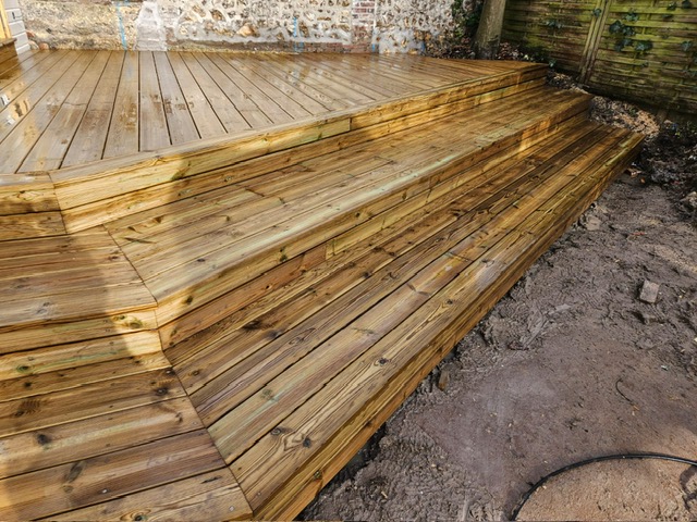 terrasse bois pin