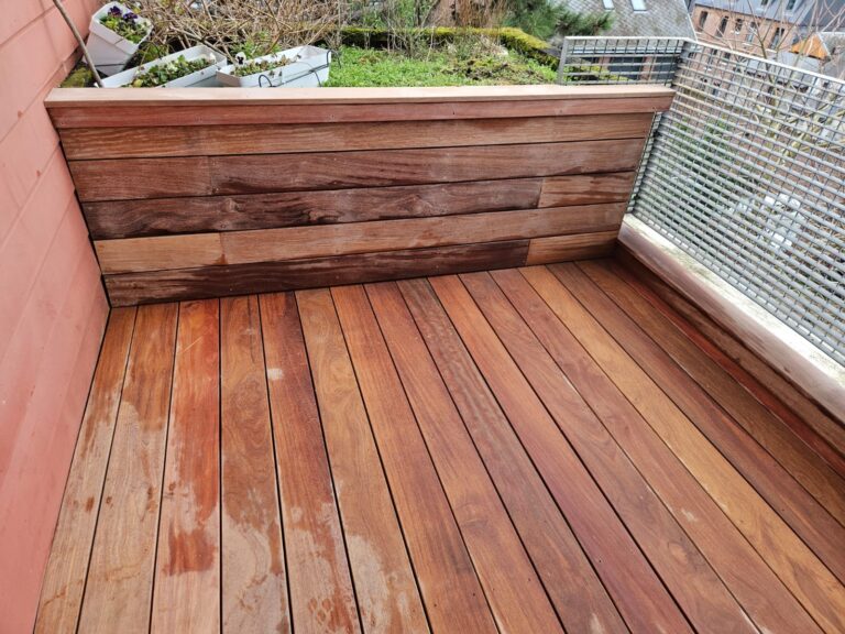 terrasse bois exotique