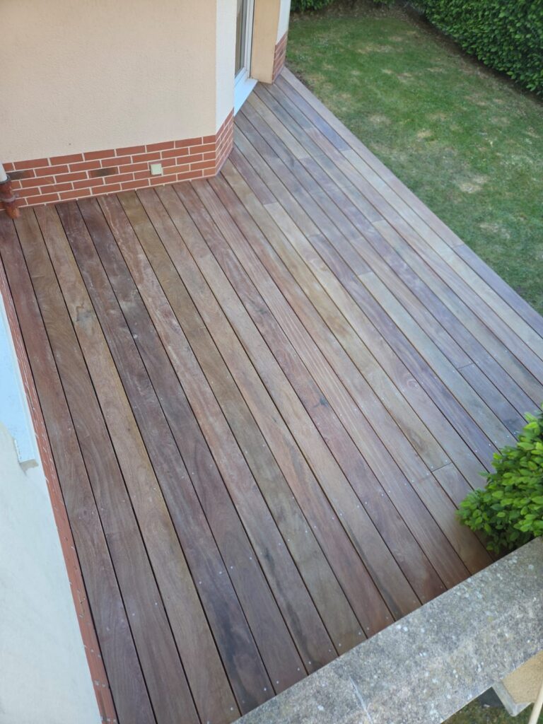 terrasse bois exotique