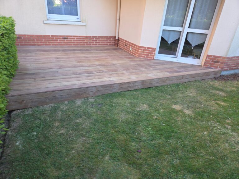 terrasse bois exotique